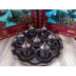 Сервиз за турско кафе с табла Acar