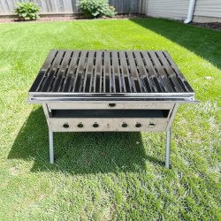 Скара на газ с вулканични камъни Gursac - BBQ на газ